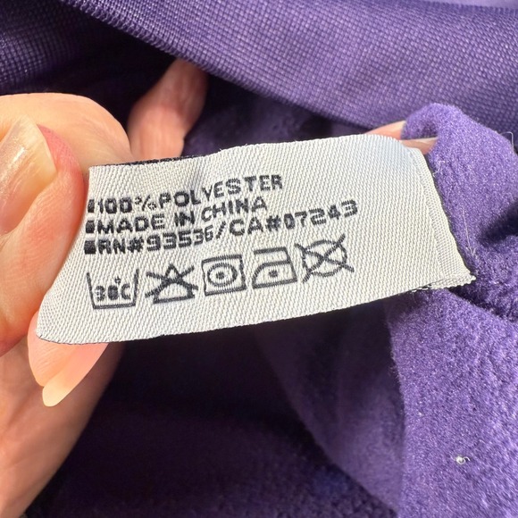 Ecko Unltd Mens XL Purple Track Jacket Athletic Zip Y2K Retro Hip Hop Streetwear - Picture 3 of 13